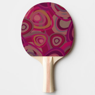 Organic pink ping pong paddle