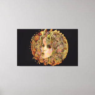 Organic Planet Canvas Print