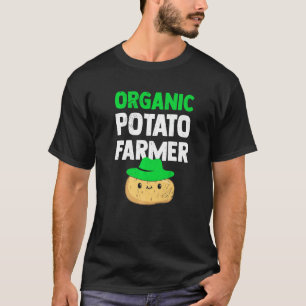 Organic Potato  Potato Farming Enthusiast Farmer L T-Shirt
