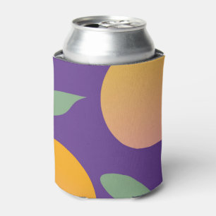 Organic Purple Bold Orange Fruit Can Cooler