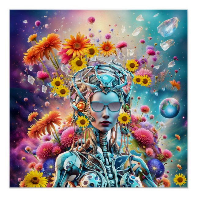 Organic Robot Poster (Front)