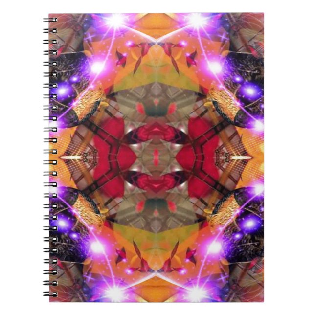 Organic Star Spiral Notebook (Front)