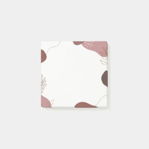 Organic Terracota Post-It Notes