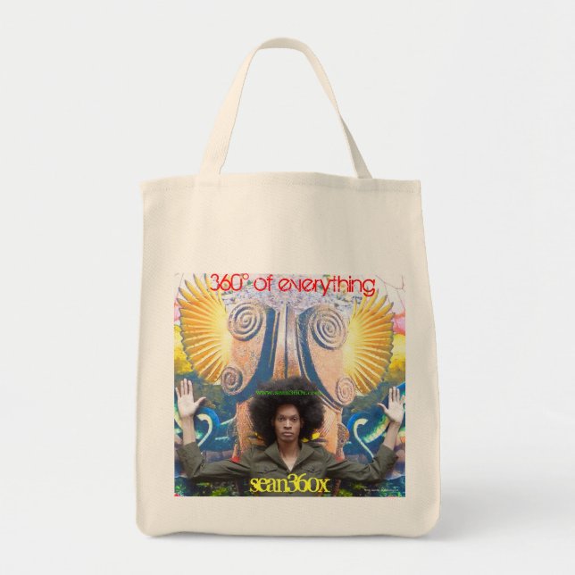 Organic Tote sean360x 360° everything Bag (Front)
