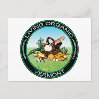 Organic Vermont Postcard