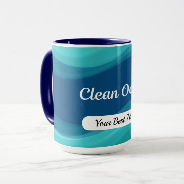 Organic Wave Mug (Front Left)