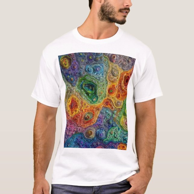 Organic Waves T-Shirt (Front)