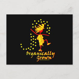 Organically Grown T shirts & gifts Postcard