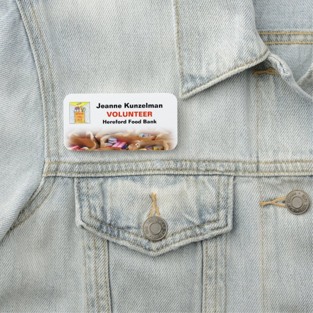 Organisation Logo Name Tag (In Situ)