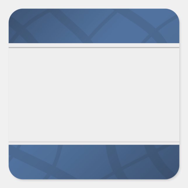 Organise Clean Labels Decorative Blue (Front)