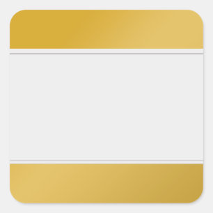 Organise Clean Labels One Colour Golden