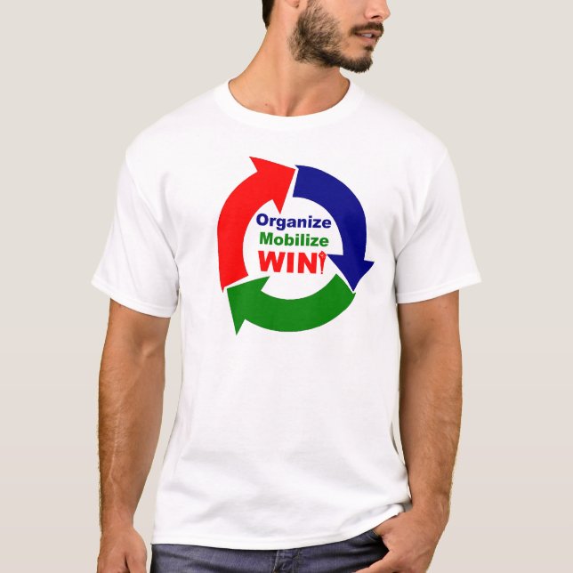Organise-Mobilise-Win T-Shirt (Front)