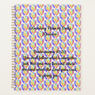 Organise with Purpose -LK Deut 16:20 Daily Planner