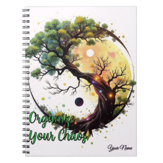 Organise Your Chaos – Stylish Motivational Notebook