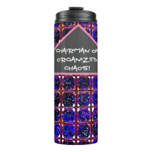 Organised Chaos Bold But Meaningless Pattern  Ther Thermal Tumbler