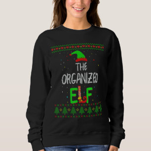 Organised Elf Family Matching Ugly Sweater Christm