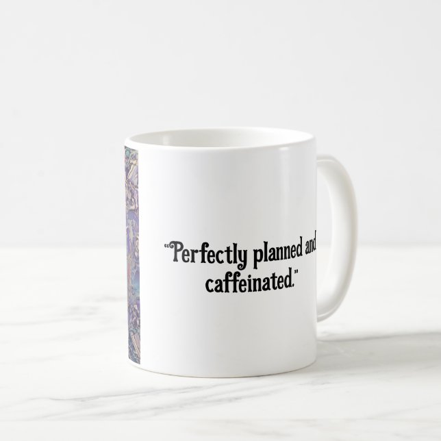 Organised Virgo Zodiac Mug (Front Right)