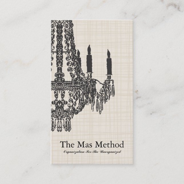 Organiser Business Card (Front)