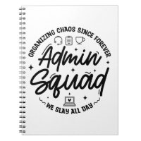 Organising Chaos Funny Quote Admin Prof Day Squad