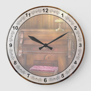 Organist - A vital organ Large Clock
