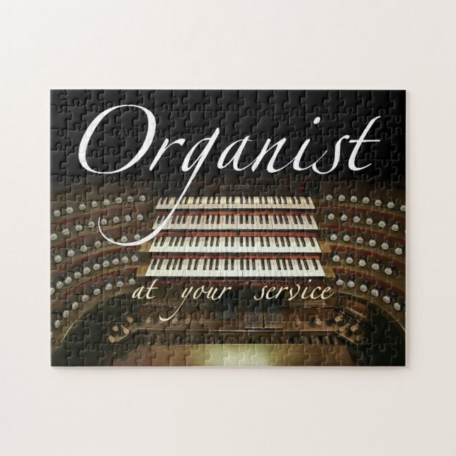 Organist at your service puzzle (Horizontal)
