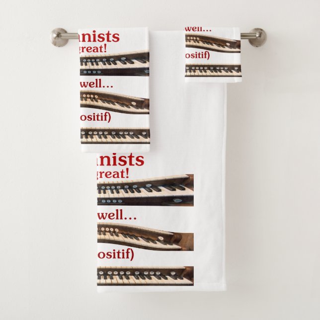 Organists are Great towel set (Insitu)