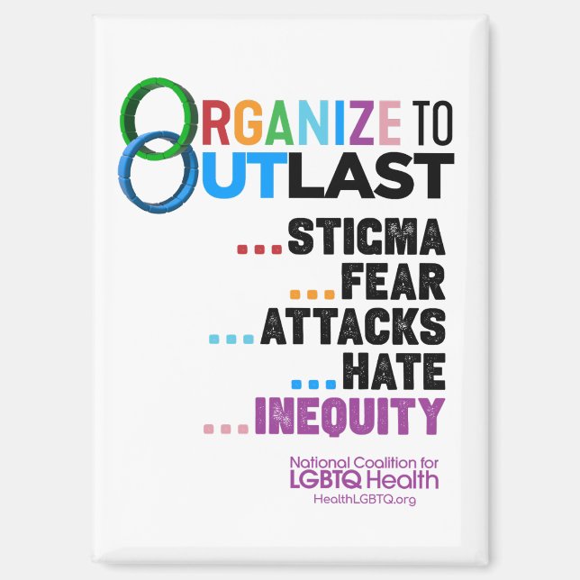 Organize to Outlast Magnet (Front)
