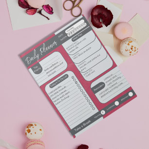 Organize with Style   Bold Tear-Away Planner Notepad