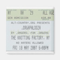 .Orgapalooza - Ticket Magnet