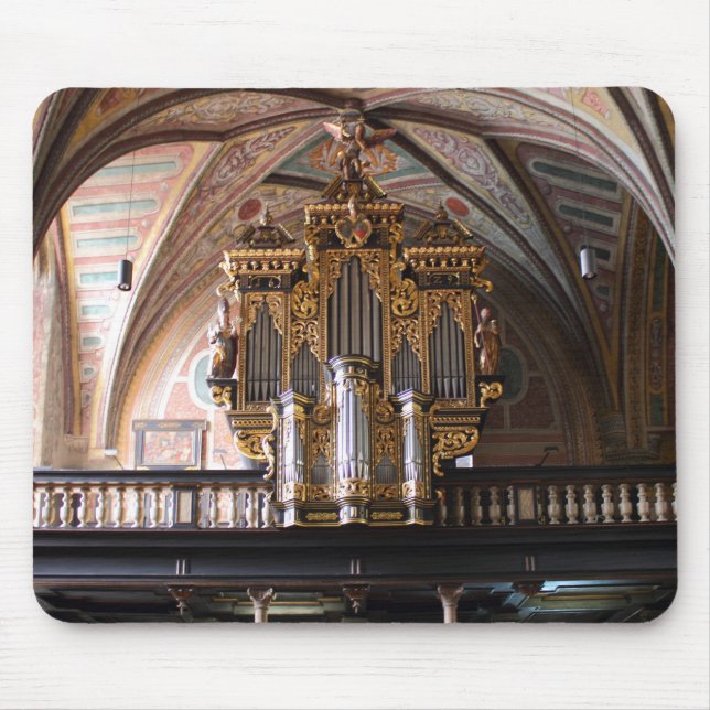 Orgel Pfarrkirche St.Wolfgang am Wolfgangsee Mouse Pad (Front)