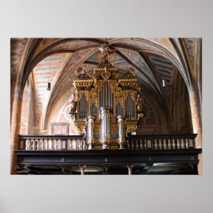 Orgel Pfarrkirche St.Wolfgang am Wolfgangsee Poster