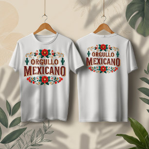 Orgullo Mexicano Design, Hispanic Heritage Month T-Shirt