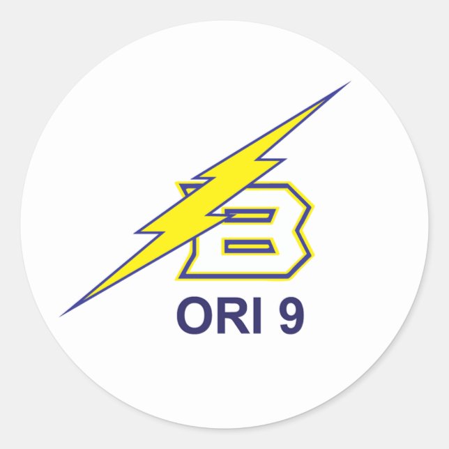ORI 9 - Round Stickers (Front)