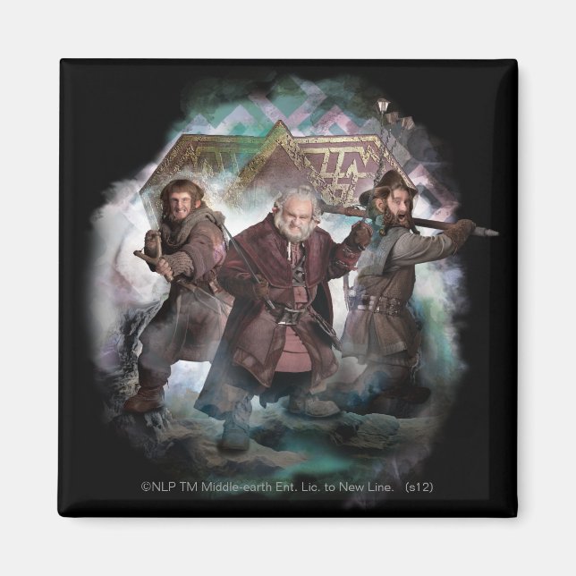 Ori, Dori , and Nori Magnet (Front)