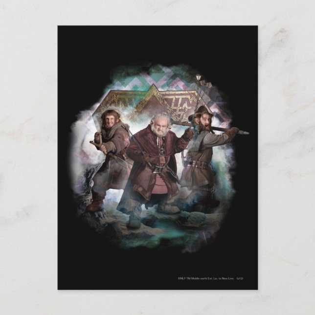 Ori, Dori , and Nori Postcard (Front)