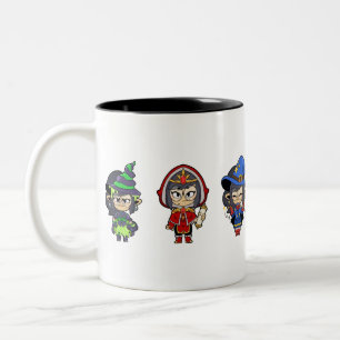 Oriana Card Guardians Mug. Two-Tone Coffee Mug