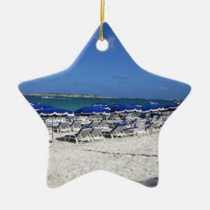Orient Bay Beach Ceramic Tree Decoration