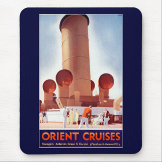 Orient Cruises Big Funnel Mouse Pad