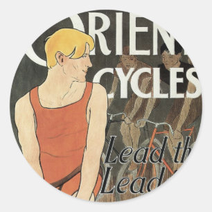 Orient Cycles Classic Round Sticker