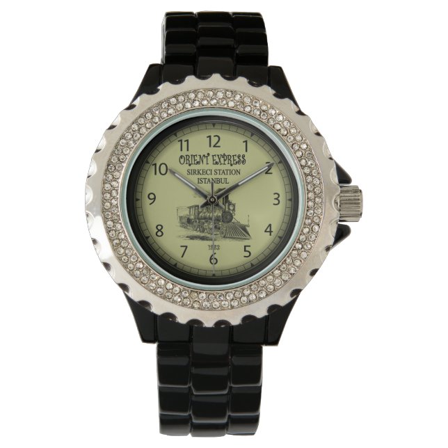  Orient Express Gare de l'Est Train Station Paris  Watch (Front)