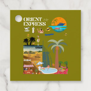 ORIENT EXPRESS GESCHENKANHÄNGER FAVOUR TAGS