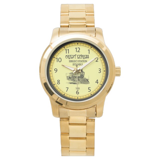  Orient Express Paris Station / Istanbul Station ~ Watch (Front)