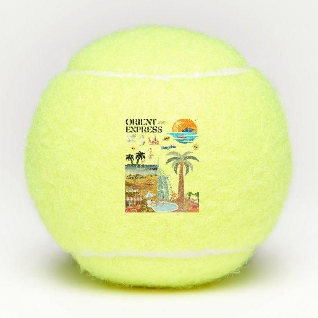 ORIENT EXPRESS TENNIS BALLS (Front)
