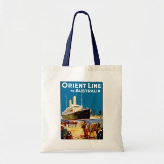 Orient Line to Australia Tote Bag