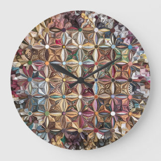 Orient, Oriental pattern, Mosaic Large Clock