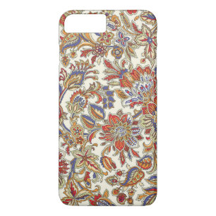 Orient Vintage Retro Colorful Pasley Floral iPhone 8 Plus/7 Plus Case