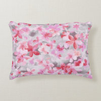 Oriental Accent Japanese Floral Soft Colours Pink-