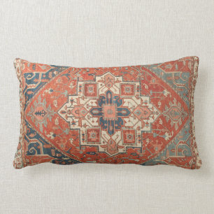 ORIENTAL ANTIQUE DESIGN LUMBAR CUSHION