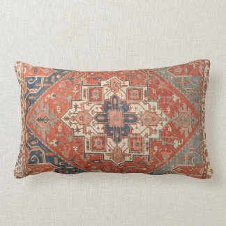 ORIENTAL ANTIQUE DESIGN LUMBAR CUSHION