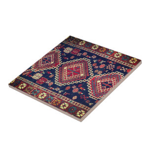 Oriental Antique Kilim Rug Tile
